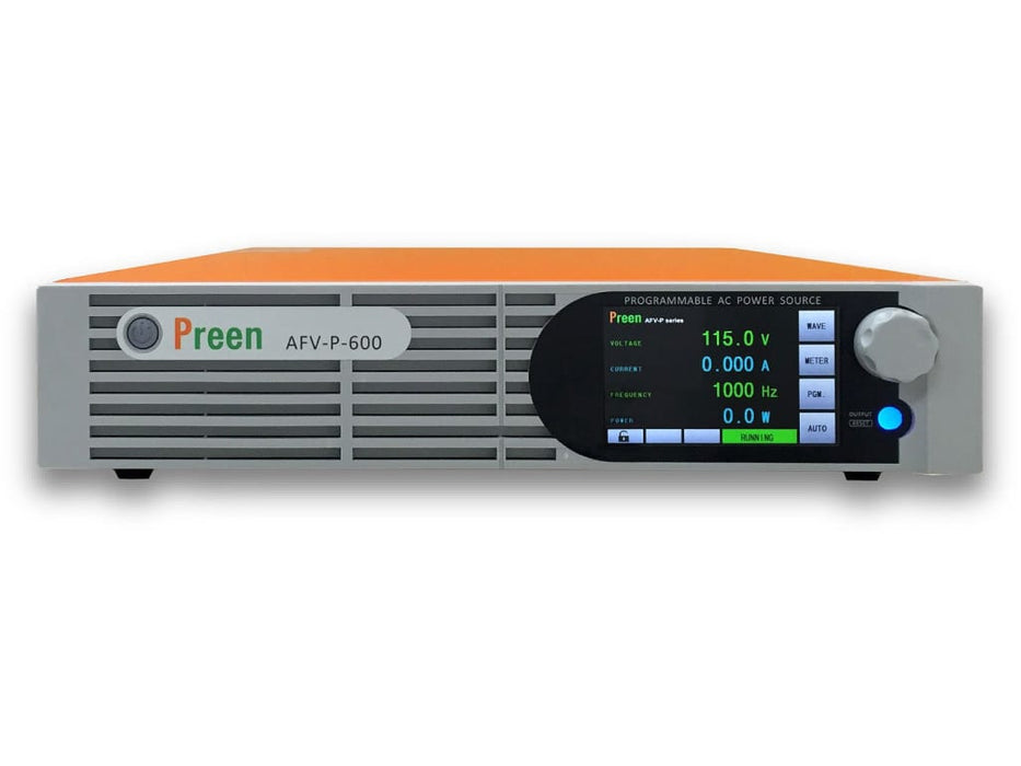 Preen AFV-P-600 15-1000Hz High Performance Programmable AC Power Source - Programmable Power Store