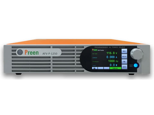 Preen AFV-P-1250 15-1000Hz High Performance Programmable AC Power Source - Programmable Power Store
