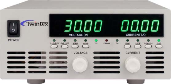 Twintex PCL600-2H 600W Programmable Power Supply 200V 3A - Programmable Power Store